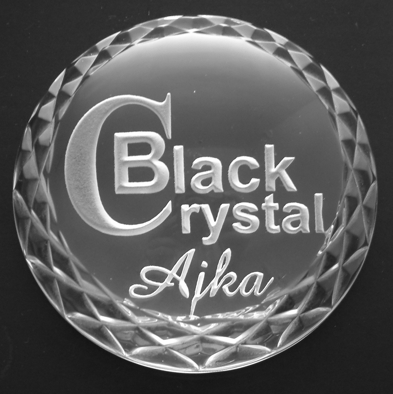 Black Crystal Ajka logo